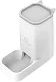 STENUA Comedero automático para Gatos | Agua con alimentador Alimentos Opaco con Sistema alimentación por Gravedad – Alimentador Mascotas Desmontable Que Ahorra Espacio
