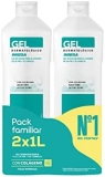 INIBSA Gel De Ducha Para El Cuidado De La Piel Y El Cabello, Ahorro Pack Dermatológico – 2 x 1L (Total: 2000 ml)