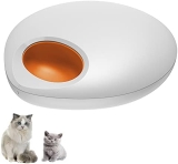Alimentador automático para gatos, alimentador inteligente programable para gatos con recordatorio de música, dispensador de alimentos secos para mascotas con control de porciones para perros pequeños