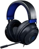 Razer Kraken para Consolas Auriculares Gaming con Cable, Compatible con PC, PS4, Xbox One, Nintendo Switch con controlador de 50 mm, micrófono retráctil y almohadillas de gel, Color Azul y Negro