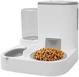HEYCE Comedero y Bebedero para Mascotas | Cuenco de Agua dispensador automático de Comida para Perros 2 en 1,Alimentador automático para Gatos, dispensador automático de Agua para Mascotas, Bebedero