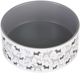 Arquivet Comedero, Bebedero para Perro o Gato – Recipiente Comida para Mascotas – Plato alimentador de cerámica para Perros y Gatos – Cuenco para Perros y Gatos – 20 cm