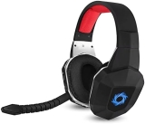 HUHD Auriculares inalámbricos de Videojuegos compatibles con Nintendo Switch PS5 PS4 PC Ordenador Auriculares de Sonido Claro, micrófono extraíble