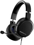 SteelSeries Arctis 1 para PlayStation – Auriculares Gaming – Compatibilidad con Todas las Plataformas – Para PS5, PS4, PC, Xbox, Nintendo Switch, Móvil – Micro ClearCast Desmontable (PlayStation)
