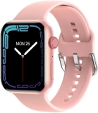 2022 Nuevo HW67 Pro Max Smart Watch 1.9 pulgadas Serie 7 Asistente de voz NFC Pago Bluetooth Llamada Smartwatch Hombres PK iwo HW37 HW22 (rosa)