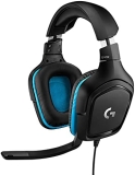 Logitech G432 Auriculares Gaming con Cable, Sonido 7.1 Surround, DTS Headphone:X 2.0, Transductores 50mm, USB y Jack Audio 3, 5mm, Microfóno Volteable, Peso Ligero (Reacondicionado)