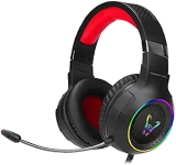 Woxter Stinger RX 930 H – Auriculares Gaming con micrófono (Diadema Ajustable, retroiluminados, PS4,PC,Xbox One,Nintendo Switch), Color Negro