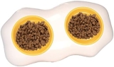 Zceplem Cuencos para Perros,Cuencos Dobles para Perros en Huevo | Juego Cuencos Comida y Agua para Cachorros, Cuencos para Mascotas para Alimentar Perros pequeños, medianos y Grandes