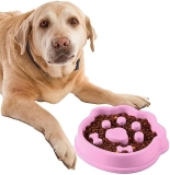 Zceplem Comedero Lento para Perros – Comedero para Perros Cuencos para alimentación Lenta | Cuencos para Perros, Cuenco para Mascotas con Rompecabezas Alimentos para una alimentación