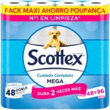 Scottex Megarollo Papel Higiénico – 48 rollos