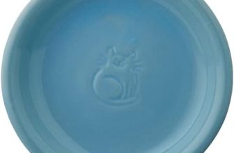 Nobby Plato de Leche de cerámica para Gatos, 14 cm de diámetro x 2 cm