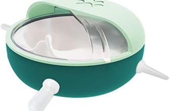 ibaste Alimentador de pezones para cachorros, tazón de leche biónico de silicona para mascotas, dispositivo de alimentación lenta para perros pequeños y gatos