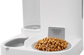 HEYCE Comedero y Bebedero para Mascotas | Cuenco de Agua dispensador automático de Comida para Perros 2 en 1,Alimentador automático para Gatos, dispensador automático de Agua para Mascotas, Bebedero