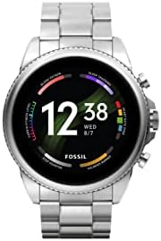 Fossil Connected Smartwatch Gen 6 para Hombre con tecnología Wear OS de Google, frecuencia cardíaca, NFC y notificaciones smartwatch FTW4060