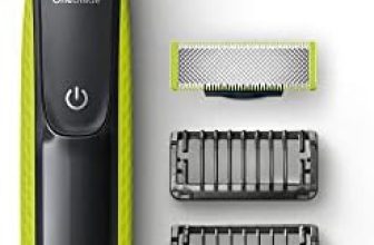 Philips OneBlade para la Cara, Recorta, Perfila y Afeita, 2 Cuchillas Originales, 3 Peines (QP2520/30)