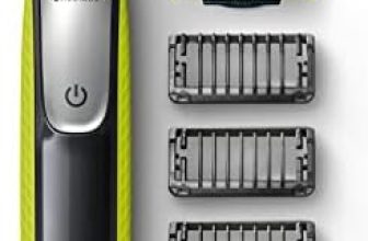 Philips OneBlade QP2530/30 – Recortador de Barba con 4 Peines de 1,2,3,5 mm Longitudes, Incluye Cuchilla Adicional, Recorta, Perfila y Afeita, Recargable