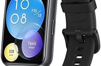 HUAWEI Watch Fit 2 Smartwatch con GPS, Llamadas Bluetooth, Gestión de Vida Saludable, Batería Larga Duración, Animaciones Entrenamiento Rápido, Monitorización SpO2, Negro