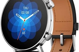 Amazfit GTR 3 Pro Version Smartwatch Watch, Unisex-Adult, Plata, Normal