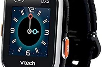 VTech Kidizoom Smart Watch DX2 – Reloj Inteligente para niños, Color Negro, versión Francesa (193865)