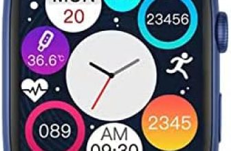 Fevion Smart Watch, Smartwatch for Android/iOS/Samsung Phones，Sleep Tracking, Fitness Tracker with Pedometer