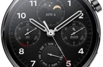 Xiaomi Watch S1 Pro, Reloj Inteligente, Pantalla AMOLED 1.47”, Cristal de Zafiro, Control de Temperatura Corporal, Frecuencia Cardiaca y SpO₂, Bateria de 14 Días, Color Negro