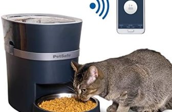 PetSafe Smart Feed para Smartphone – Alimentador Automático para Perros y Gatos, Dispensador de Pienso Programable, Comedero para Gatos, Aplicación para iPhone o Android, 2ª Generación