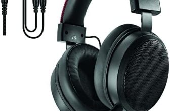 DR1TECH Blackjack Auriculares Cascos Gaming con Cable y Micrófono para PS5 Consola [Audio 3D], PS4, Xbox y Smartphone – Auricolares Over Ear con Driver 40mm (INMERSIÓN Total) [Amazon Exclusive]