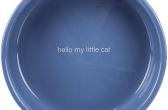 TRIXIE Comedero Cerámica para Razas Hocico Corto para Gatos