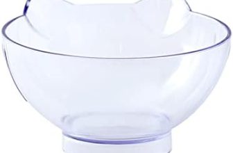 Deirdre Agnes Cuenco para Gatos, Comida para Mascotas, Cuenco de Agua, alimentador para Perros y Gatos, Suministros para Mascotas,13.5X9cm