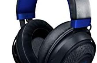 Razer Kraken para Consolas Auriculares Gaming con Cable, Compatible con PC, PS4, Xbox One, Nintendo Switch con controlador de 50 mm, micrófono retráctil y almohadillas de gel, Color Azul y Negro