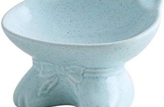 Cuenco De Cerámica para Mascotas Cuenco para Gatos Cuenco De Agua Olla para Perros Beber para Mascotas Come Cuenco Comederos De Cerámica Redondos