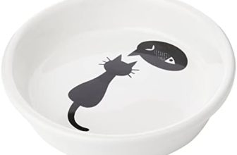 TRIXIE Comedero Cerámica para Gatos, Cerámica