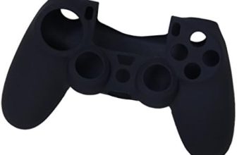 Funda de Silicona Protectora para PS4 de Color Negro
