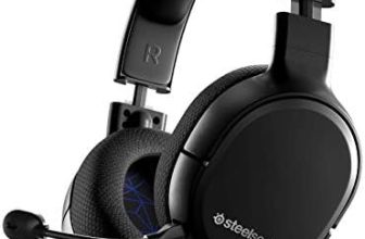 SteelSeries Arctis 1 para PlayStation – Auriculares Gaming – Compatibilidad con Todas las Plataformas – Para PS5, PS4, PC, Xbox, Nintendo Switch, Móvil – Micro ClearCast Desmontable (PlayStation)
