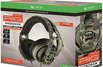 Plantronics RIG 400HX Binaural Diadema Negro auricular con micrófono – Auriculares con micrófono (Consola de juegos, Binaural, Diadema, Negro, Xbox One, Alámbrico)