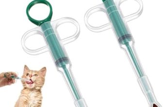 CHUNZHILAI 2 píldoras para gatos y mascotas, émbolo para mascotas para gatos pequeños, alimentador de medicamentos para alimentar a perros pequeños, gatos y animales (con 2 puntas de silicona suave)
