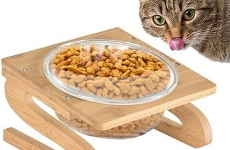 Zceplem Cuenco para Perros | alimentación para Mascotas – Cuencos para Perros elevados Inclinados Reutilizables, Cuencos elevados para Comida Gatos para Perros pequeños a medianos