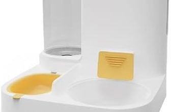 Gatos Interior Cuencos Alimentación Dobles Dispensador Automático Agua para Alimentos Cuencos para Beber para Mascotas Pueden Elegir Alimentador Automático para Mascotas