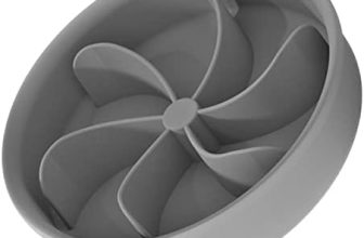 5 cuencos para mascotas, alimentador lento para mascotas, comedero lento con base antideslizante, comedero de rompecabezas que evita asfixia, golosinas y aseo de mascotas, cuenco de entrenamiento para