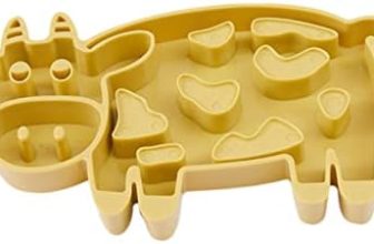 POPETPOP Alimentadores para perros y mascotas, con forma de vaca, con forma de vaca, con forma más lenta, no en forma de vaca, con forma de rompecabezas