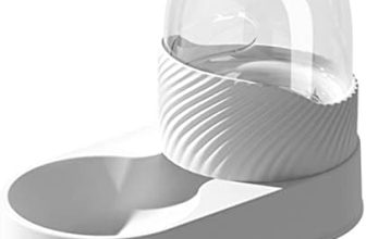 JMEDIC Alimentador Mascotas, Comedero automático para Gatos o dispensador Agua, Fuente Agua Gravity para Perros Alimentador Alimentos para Mascotas Alimentador Alimentos