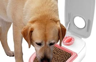 Dispensador De Alimentos Secos Para Comedero Para Mascotas Con Temporizador | Dispensadores Automáticos De Comida Para Perros | Dispensador De Agua Para Estación De Alimentación Para Perros Con Tempor