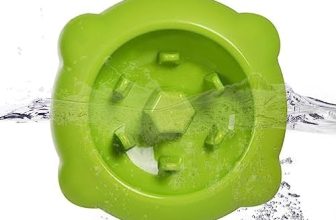 alimentación lenta para perros – Cuencos alimentación para cachorros | Comer ralentiza la forma tortuga para perros raza ayuda a la digestión adecuada, cuenco para mascotas lento y