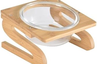 LOVOICE Comederos para Gatos | alimentación para Mascotas – Cuenco alimentación Elevado portátil para Gatos, Cuenco alimentación Elevado para Gatos para Perros pequeños a medianos