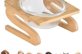 Cuenco para mascotas, comida y agua para mascotas, cuenco elevado portátil para gatos, cuenco elevado alimentación para gatos para perros pequeños a medianos Scaua