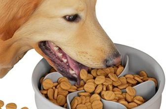 BUNIQ Comedero Lento para Mascotas,Almohadilla Antideslizante para lamer Mantequilla de maní para Perros | El alimentador de Rompecabezas previene la Asfixia, Las golosinas y el Cuidado del tazón