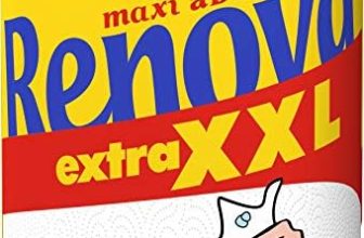 Renova – Maxiabsorption, Rollos de cocina XXL, Triple, Blanco – 1 Rollo