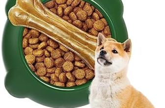 Zceplem comedero Lento para Perros,Cuenco Grande para Perros con comedero Lento – Cuenco Lento Interactivo Maze para Mascotas, antigolpes, alimentación Saludable, Platos de alimentación lentos