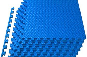 ProSource Puzzle Esterilla para Ejercicio (Espuma EVA entrelazados Azulejos
