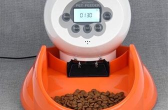 Xihouxian Alimentador Inteligente De Mascotas Grabación De Mascotas Alimentador Automático For Perros Y Gatos Sincronización Máquina De Alimentación Que Alimenta Al Gato Alimentar Al Perro C40